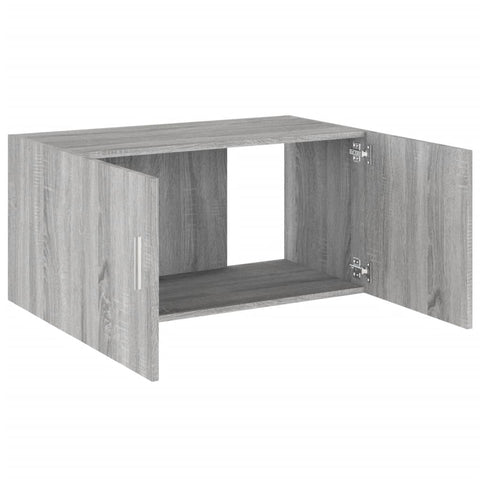 vidaXL Wandschrank Grau Sonoma 80x39x40 cm Holzwerkstoff