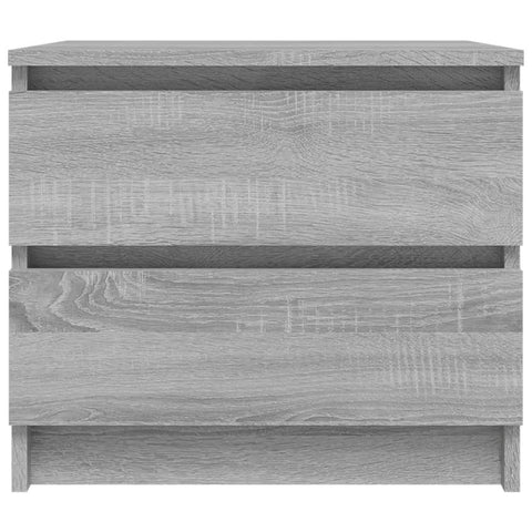 vidaXL Nachttisch Grau Sonoma 50x39x43,5 cm Holzwerkstoff