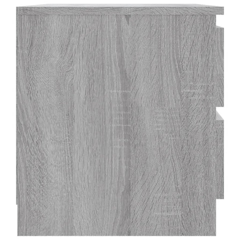 vidaXL Nachttisch Grau Sonoma 50x39x43,5 cm Holzwerkstoff