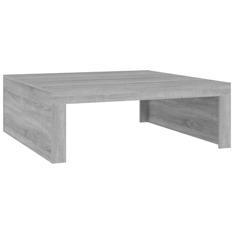 Couchtisch Grau Sonoma 100x100x35 cm Holzwerkstoff