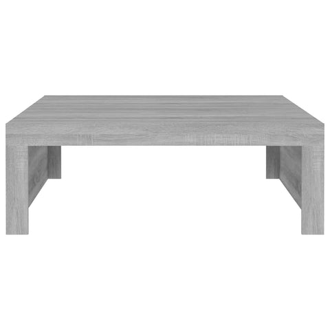 Couchtisch Grau Sonoma 100x100x35 cm Holzwerkstoff