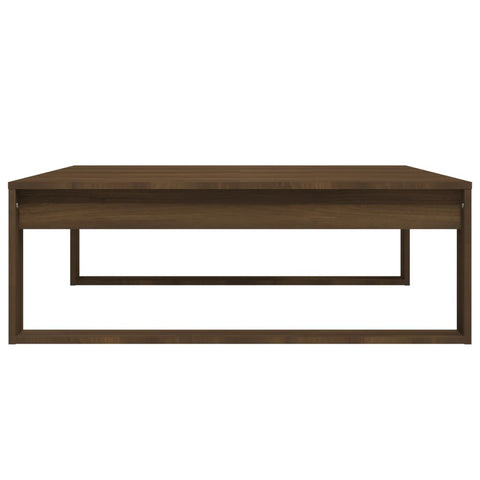 vidaXL Couchtisch Braun Eichen-Optik 100x100x35 cm Holzwerkstoff