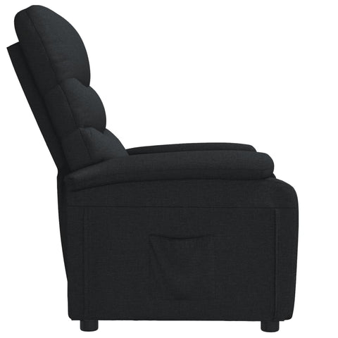 vidaXL Relaxsessel Schwarz Stoff