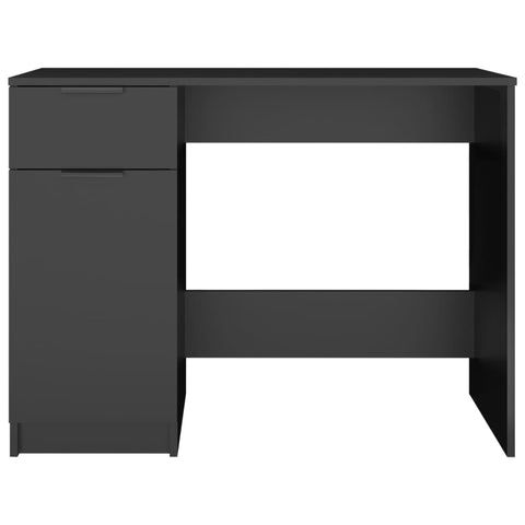 vidaXL Schreibtisch Schwarz 100x50x75 cm Holzwerkstoff