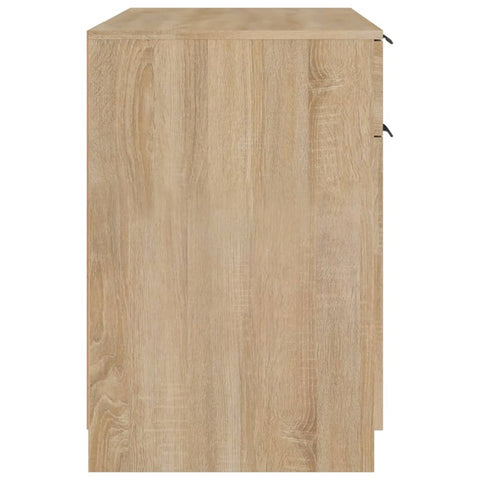 vidaXL Schreibtisch Sonoma-Eiche 100x50x75 cm Holzwerkstoff