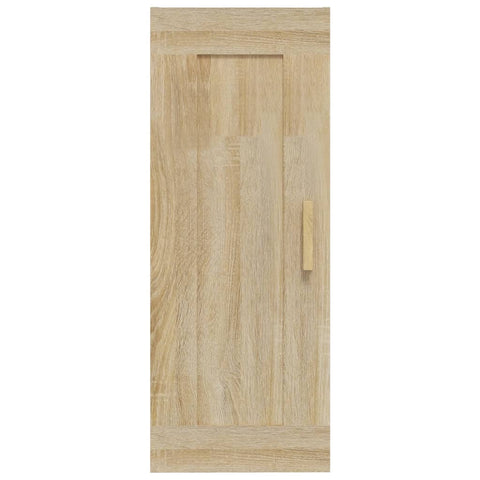 vidaXL Wandschrank Sonoma-Eiche 35x34x90 cm Holzwerkstoff