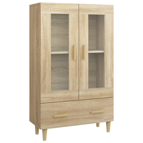 vidaXL Highboard Sonoma-Eiche 70x31x115 cm Holzwerkstoff