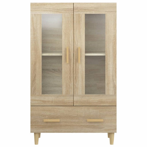 vidaXL Highboard Sonoma-Eiche 70x31x115 cm Holzwerkstoff