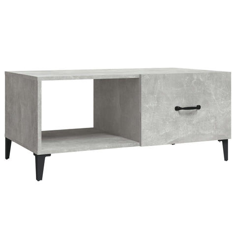 vidaXL Couchtisch Betongrau 90x50x40 cm Holzwerkstoff