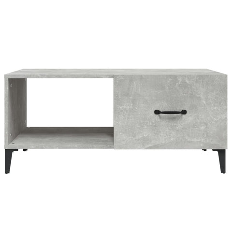 vidaXL Couchtisch Betongrau 90x50x40 cm Holzwerkstoff