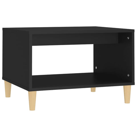 vidaXL Couchtisch Schwarz 60x50x40 cm Holzwerkstoff