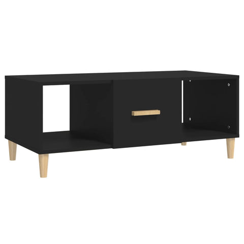 vidaXL Couchtisch Schwarz 102x50x40 cm Holzwerkstoff