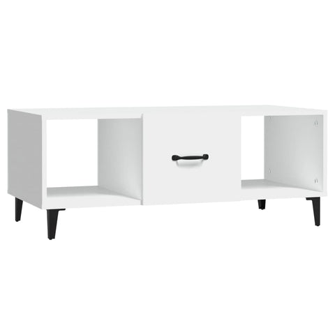 vidaXL Couchtisch Weiß 102x50x40 cm Holzwerkstoff