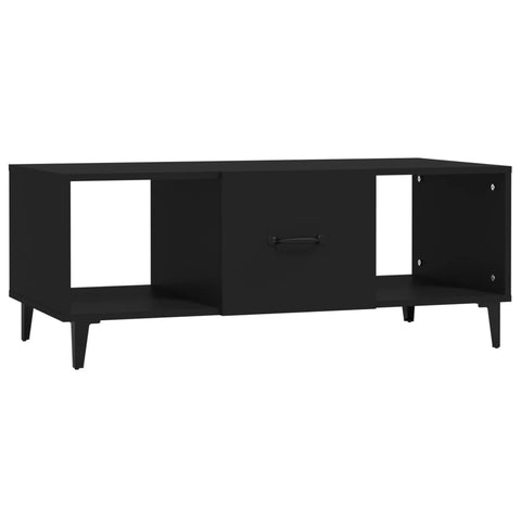 vidaXL Couchtisch Schwarz 102x50x40 cm Holzwerkstoff