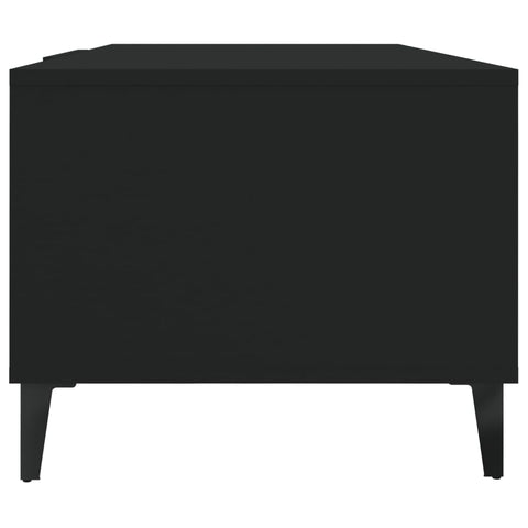 vidaXL Couchtisch Schwarz 102x50x40 cm Holzwerkstoff