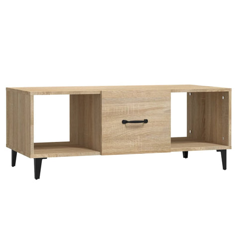 vidaXL Couchtisch Sonoma-Eiche 102x50x40 cm Holzwerkstoff