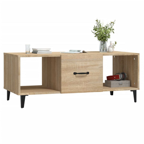 vidaXL Couchtisch Sonoma-Eiche 102x50x40 cm Holzwerkstoff