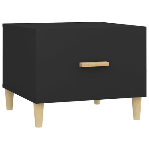 vidaXL Couchtisch Schwarz 50x50x40 cm Holzwerkstoff