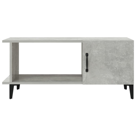 vidaXL Couchtisch Betongrau 90x50x40 cm Holzwerkstoff