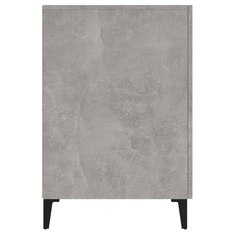 vidaXL Schreibtisch Betongrau 140x50x75 cm Holzwerkstoff