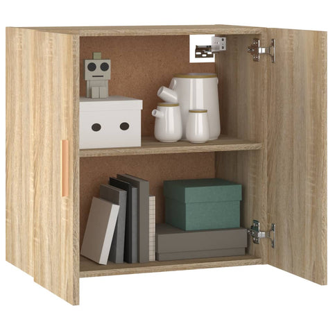 vidaXL Wandschrank Sonoma-Eiche 60x30x60 cm Holzwerkstoff