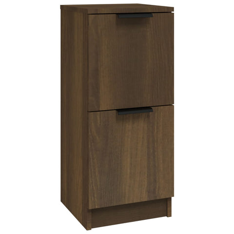 Sideboard Braun Eichen-Optik 30x30x70 cm Holzwerkstoff