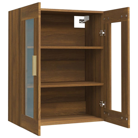 vidaXL Hängeschrank Braun Eichen-Optik 69,5x34x90 cm