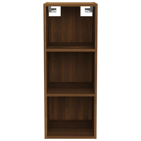 vidaXL Wandschrank Braun Eichen-Optik 34,5x32,5x90 cm Holzwerkstoff