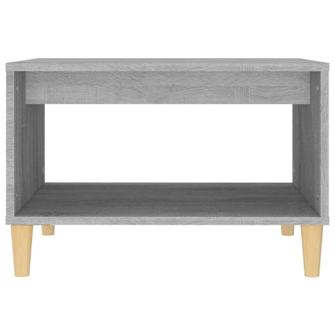 vidaXL Couchtisch Grau Sonoma 60x50x40 cm Holzwerkstoff