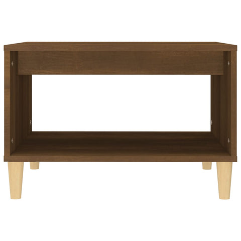 vidaXL Couchtisch Braun Eichen-Optik 60x50x40 cm Holzwerkstoff