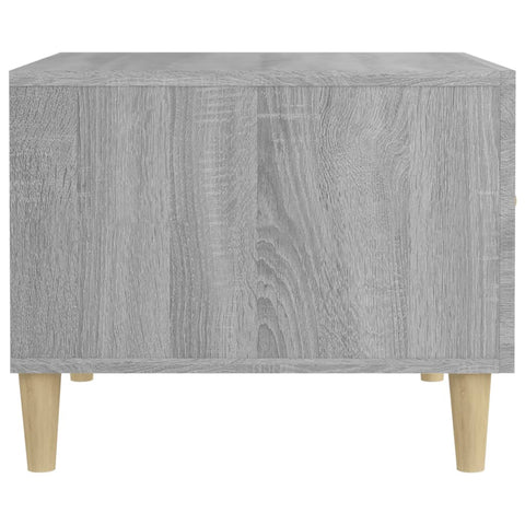 vidaXL Couchtisch Grau Sonoma 50x50x40 cm Holzwerkstoff