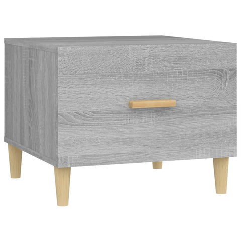 vidaXL Couchtische 2 Stk. Grau Sonoma 50x50x40 cm Holzwerkstoff