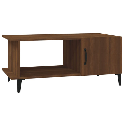 vidaXL Couchtisch Braun Eichen-Optik 90x50x40 cm Holzwerkstoff