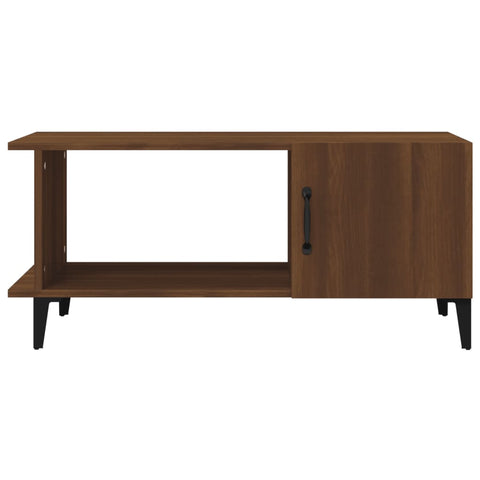 vidaXL Couchtisch Braun Eichen-Optik 90x50x40 cm Holzwerkstoff