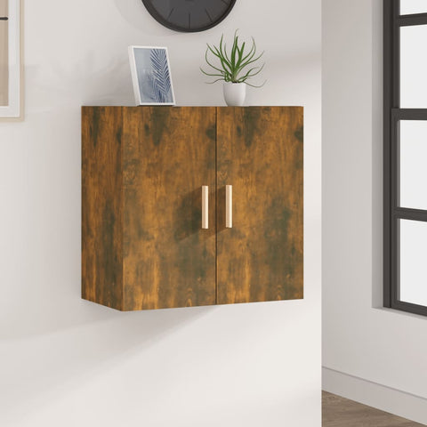 vidaXL Wandschrank Räuchereiche 60x30x60 cm Holzwerkstoff