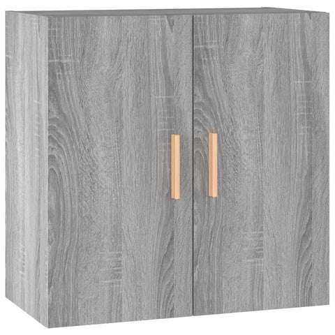 vidaXL Wandschrank Grau Sonoma 60x30x60 cm Holzwerkstoff