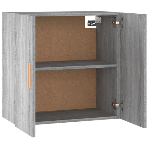 vidaXL Wandschrank Grau Sonoma 60x30x60 cm Holzwerkstoff