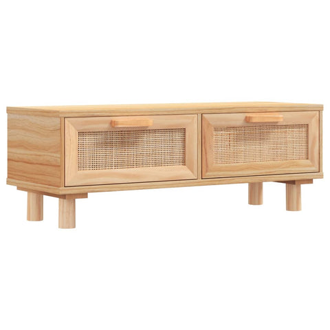 vidaXL Couchtisch Braun 80x40x30 cm Holzwerkstoff & Massivholz Kiefer