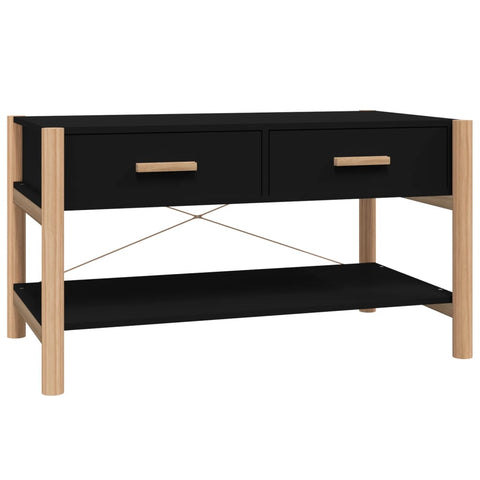 vidaXL Couchtisch Schwarz 82x48x45 cm Holzwerkstoff