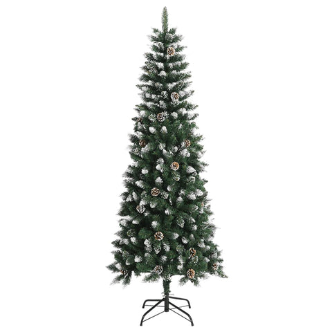 Künstlicher Weihnachtsbaum mit Ständer Grün 240 cm PVC