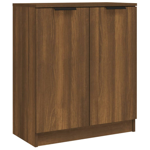 vidaXL Sideboards 2 Stk. Braun Eichen-Optik 60x30x70 cm Holzwerkstoff