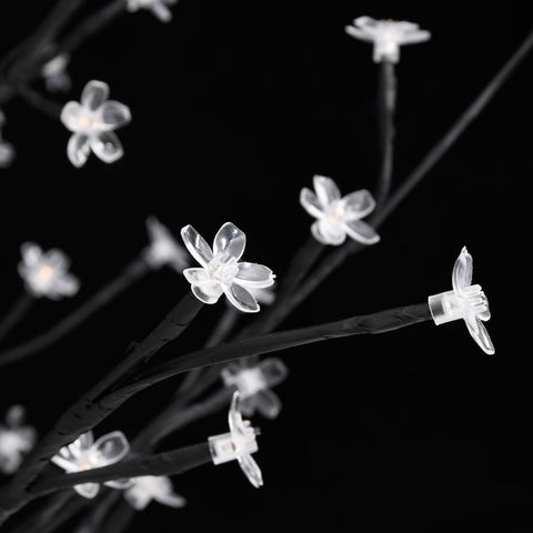 LED-Baum mit Kirschblüten Warmweiß 220 LEDs 220 cm