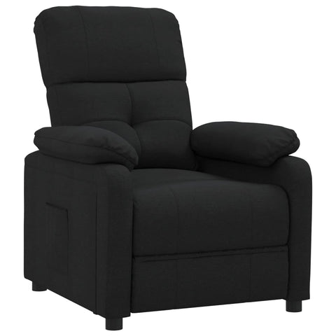 vidaXL Relaxsessel Schwarz Stoff