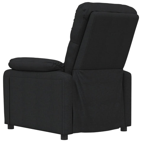 vidaXL Relaxsessel Schwarz Stoff