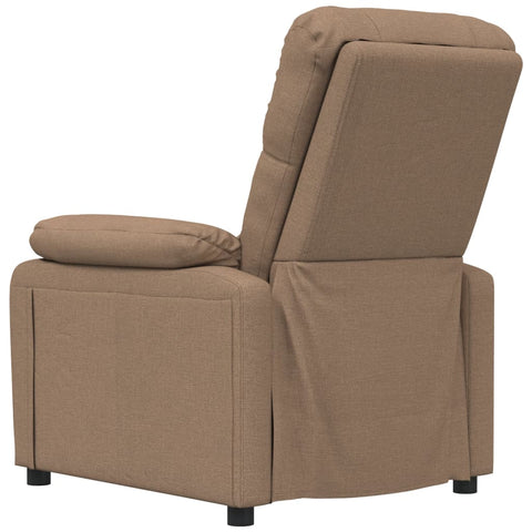 vidaXL Relaxsessel Braun Stoff