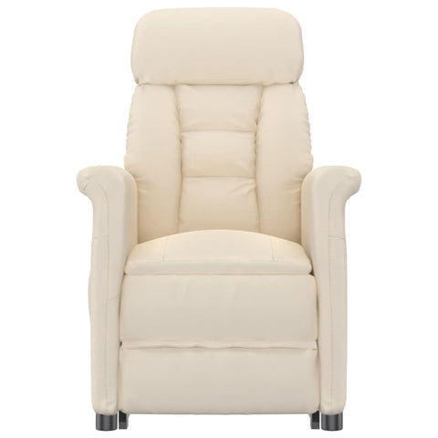 vidaXL Relaxsessel Beige Mikrofasergewebe