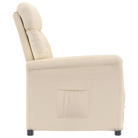 vidaXL Relaxsessel Beige Mikrofasergewebe