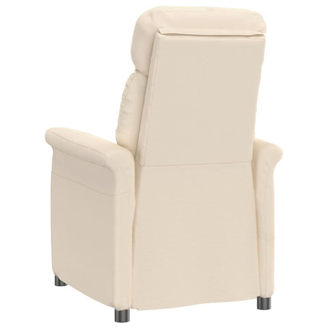 vidaXL Relaxsessel Beige Mikrofasergewebe