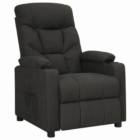 vidaXL Relaxsessel Schwarz Stoff