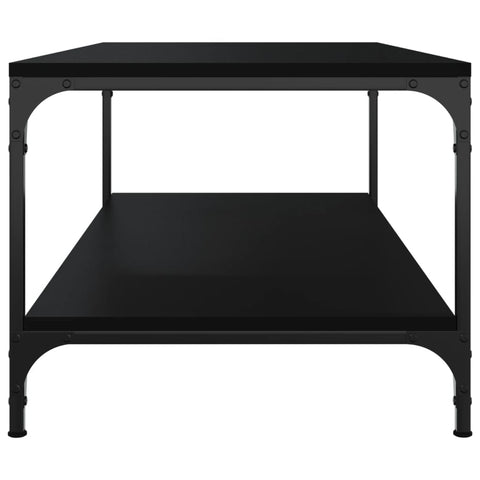 vidaXL Couchtisch Schwarz 100x50x40 cm Holzwerkstoff